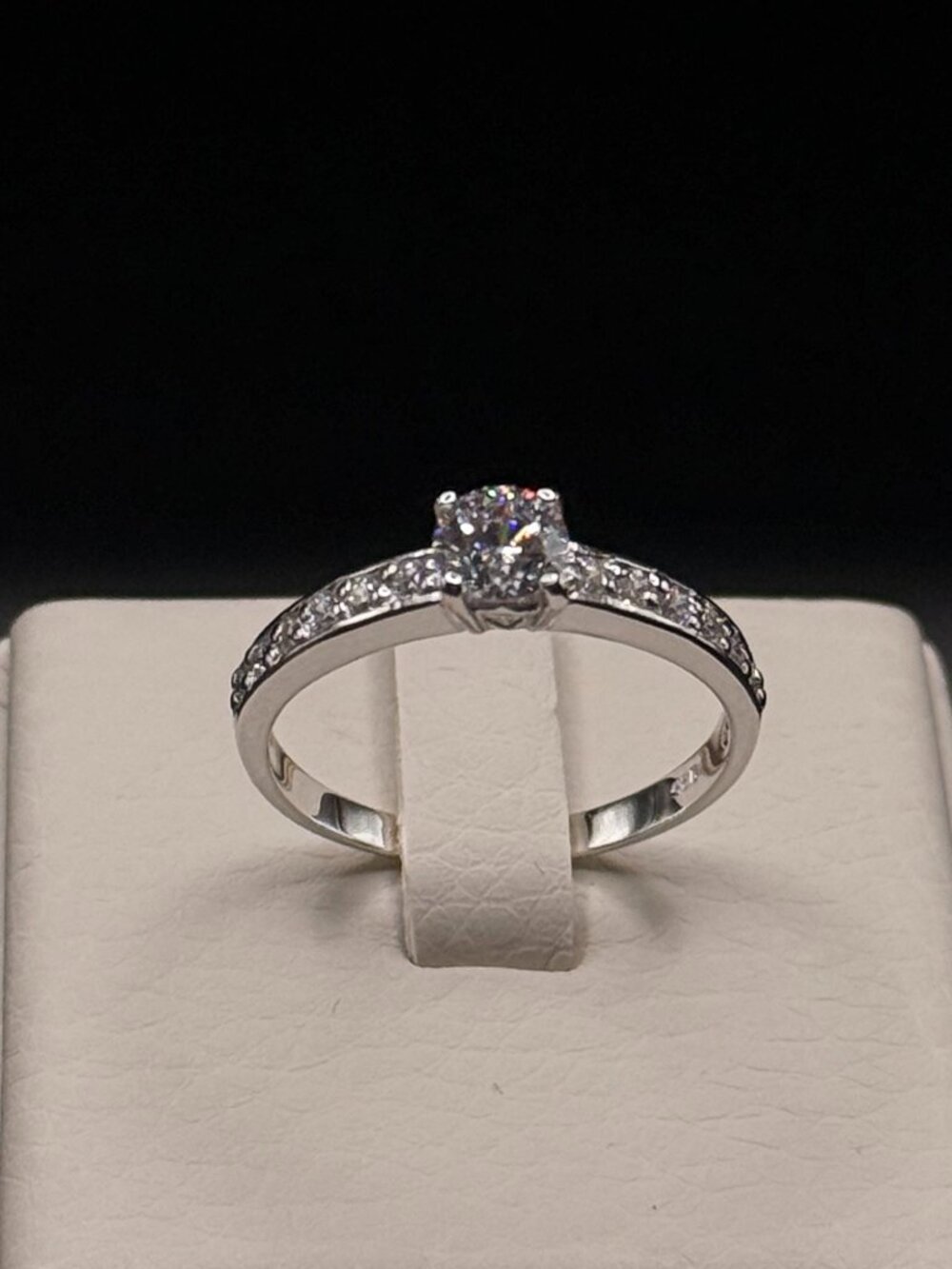 Sterling Silver Ring w/ CZ